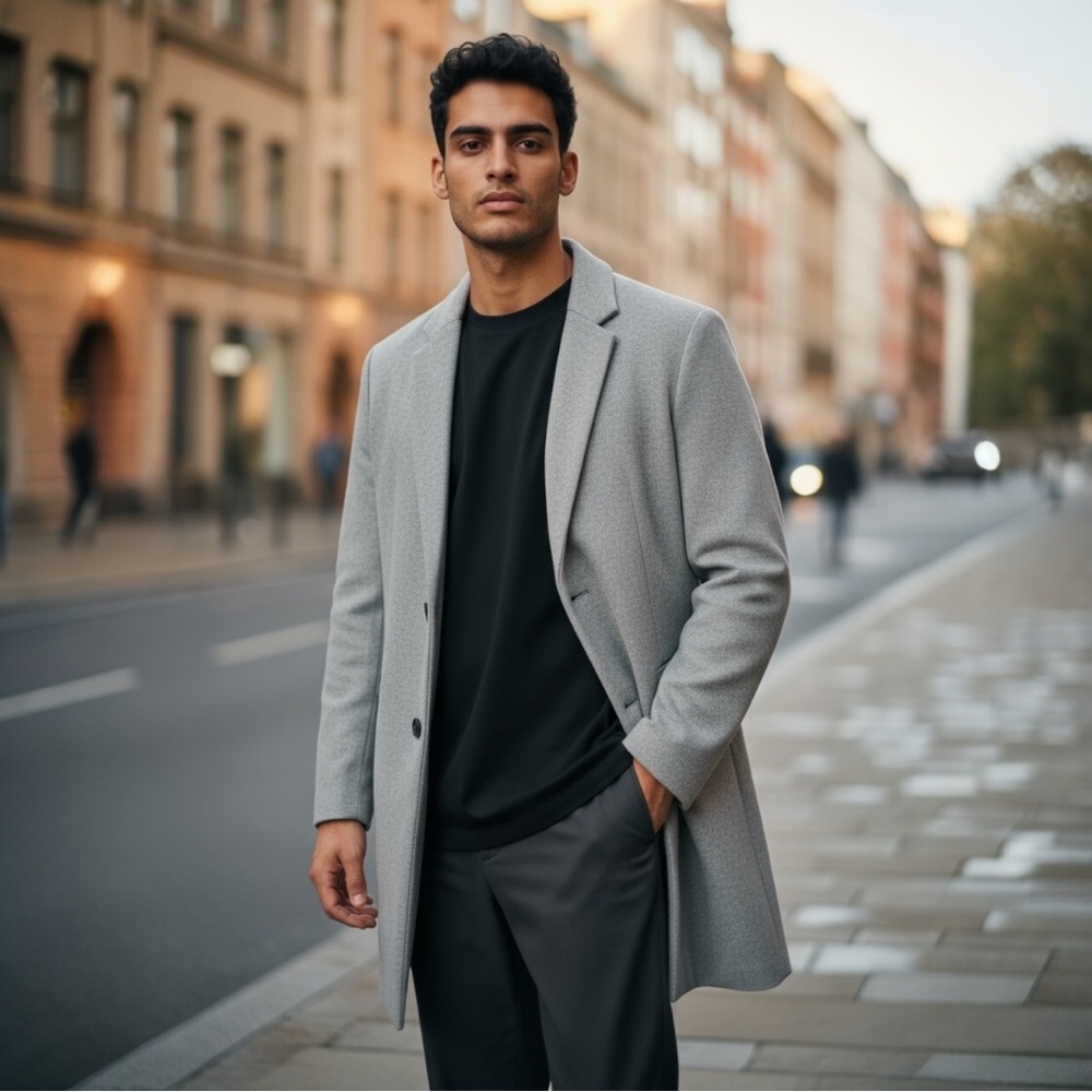 ONLY & SONS Light Gray Blazer
